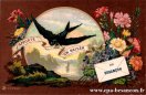 Carte postale ancienne - J'APPORTE UN BAISER DE BESANÇON