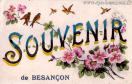 Carte postale ancienne Besançon - G. Harel (Paris) - SOUVENIR de Besançon