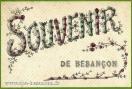 Carte postale ancienne Besançon - V.P.F - SOUVENIR DE BESANÇON