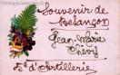 Carte postale ancienne - Souvenir de Besançon - Jean-Marie Chevy - 5e d'Artiller...