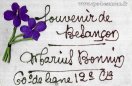 Carte postale ancienne - Souvenir de Besançon - Marius Bonnin - 60e de ligne - 1...