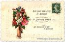 Carte postale ancienne - Bon pour 365 jours de Bonheur - 1er Janvier 1912 - Sign...
