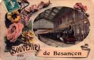 Carte postale ancienne Besançon - E L D - SOUVENIR de Besançon