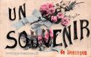 Carte postale ancienne - UN SOUVENIR de Besançon