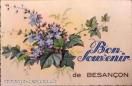 Carte postale ancienne - Bon Souvenir de BESANÇON