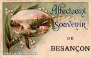 Carte postale ancienne Besançon - G. ARTAUD (Nantes) - Affectueux Souvenir DE BESANÇON