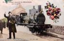 Carte postale ancienne - Un sympathique souvenir de BESANÇON que je quitte.