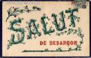 Carte postale ancienne - SALUT DE BESANÇON