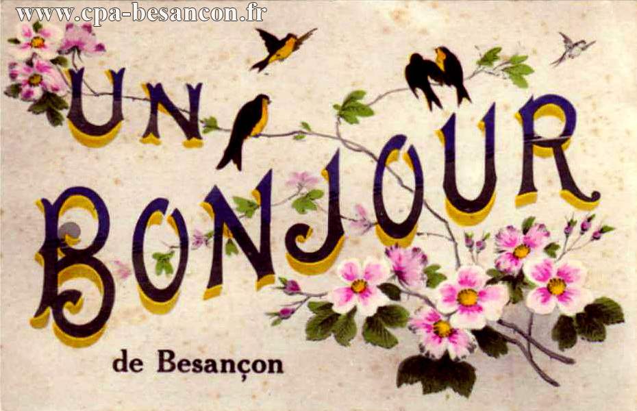 Un bonjour de besançon