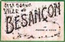 De la bonne ville de besançon je pense bien a vous