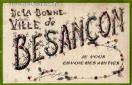 Carte postale ancienne - DE LA BONNE VILLE de BESANÇON, JE VOUS ENVOIE MES AMITI...