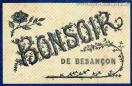 Carte postale ancienne Besançon - V.P.F - BONSOIR DE BESANÇON