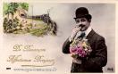Carte postale ancienne Besançon - IRIS - 2177 - De Besançon Affectueux Bonjour