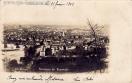 Carte postale ancienne - Panorama de Besançon