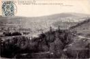 Carte postale ancienne Besançon - Blum et Cie - N. 3 - BESANÇON - St-Jean et la Citadelle, prise de Chaudanne
