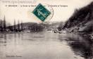Carte postale ancienne Besançon - Raffin - 37. BESANÇON - Le Doubs au Bas de Chaudanne - La Citadelle et Tarragnoz