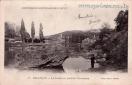 Carte postale ancienne Besançon - L. Mosdier - Excursion en Franche-Comté - 37 - BESANÇON - Le Doubs au pied de Chaudanne