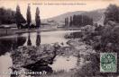 Carte postale ancienne - 340 - BESANÇON - Les Rochers dans le Doubs au bas de Ch...