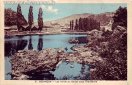 Carte postale ancienne - 51. BESANÇON - Les Bords du Doubs sous Chaudanne