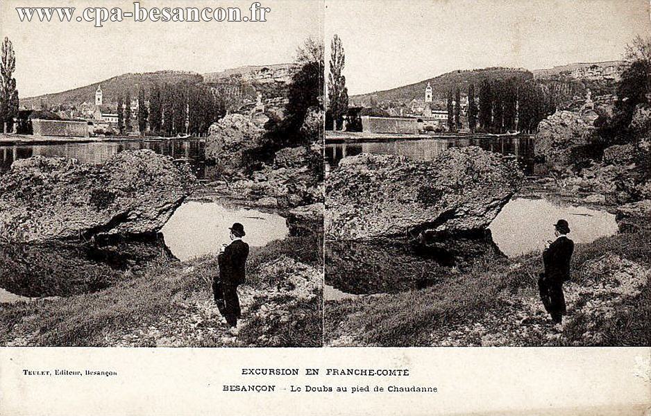 Excursion en franche comté besançon le doubs au pied de chaudanne