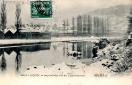 Carte postale ancienne Besançon - D. & M. - BESANÇON, en temps de Neige, vu de Chaudanne
