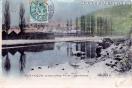 Carte postale ancienne Besançon - D. & M. - BESANÇON, en temps de Neige, vu de Chaudanne