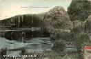 Carte postale ancienne - BESANÇON - Le Doubs au bas de Chaudanne