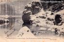 Carte postale ancienne Besançon - D. & M. - BESANÇON, en temps de Neige - Les Rochers au bas de Chaudanne