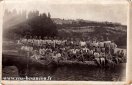 Carte postale ancienne - BESANÇON - 4e Génie à la Gare d'Eau.