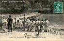 Carte postale ancienne - 7 - BESANÇON. - 4me Génie - Pont par Conversion. Lancem...