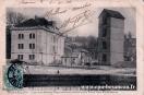 Carte postale ancienne - BESANÇON - Les Archives Départementales et la Tour des ...