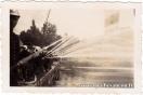 Carte postale ancienne - BESANÇON - Exercices des pompiers à la Gare d'Eau