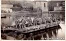 Carte postale ancienne - BESANÇON - 4e Génie à la Gare d'Eau
