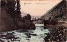 Carte postale ancienne - Besançon - Le Petit Pont de Chamars