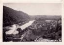 Carte postale ancienne - BESANÇON - Vue sur la Gare d'Eau et le barrage
