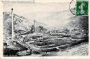 Carte postale ancienne - BESANÇON - Usines des Prés de Vaux - Soieries de Chardo...