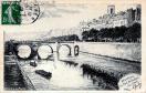 Carte postale ancienne - BESANÇON - Le Pont de Battant - Les Quais