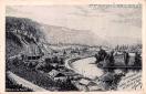 Carte postale ancienne - BESANÇON - Vallée de Casamène et l'Usine à Gaz