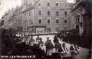 Carte postale ancienne - Besançon - Funérailles de Monseigneur Fulbert Petit, ar...