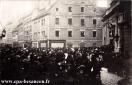 Carte postale ancienne - Besançon - Funérailles de Monseigneur Fulbert Petit, ar...