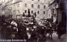 Carte postale ancienne - Besançon - Funérailles de Monseigneur Fulbert Petit, ar...