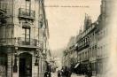 Carte postale ancienne - 680 - BESANÇON - Grande-Rue Quartier de la Poste