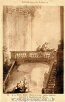 Carte postale ancienne - Bibliothèque de Besançon - 9 - Robert Hubert. Galerie d...