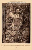 Carte postale ancienne - Bibliothèque de Besançon - 18 - La Résurrection du Chri...