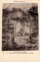 Carte postale ancienne - Bibliothèque de Besançon - Robert Hubert (1733-1808) - ...