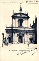 Carte postale ancienne - 14. - Besançon. - Église Saint-Maurice