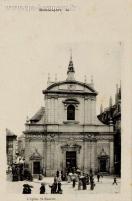 Carte postale ancienne - Besançon L'église St-Maurice