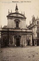 Carte postale ancienne - Besançon - Eglise Saint-Maurice