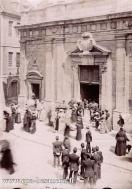 Carte postale ancienne - BESANÇON - Eglise St Maurice - Funérailles des victimes...