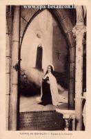 Carte postale ancienne Besançon - M. Lescuyer - CARMEL DE BESANÇON - Fresque de la Chapelle